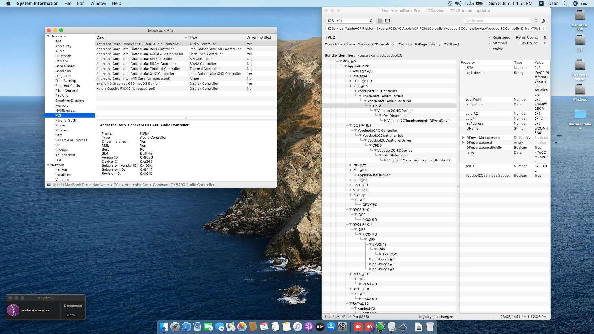 HP ZBook Studio X360 G5 4K [Coffelake + Intel UHD 630 + I2C] 9